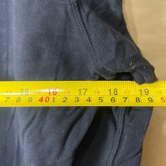 Lululemon Men’s Mock Neck Long Sleeve Navy *Dimension In Picture* - Picture 6 of 7